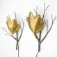 KA1027 TWIG AND LEAF SCONCE 